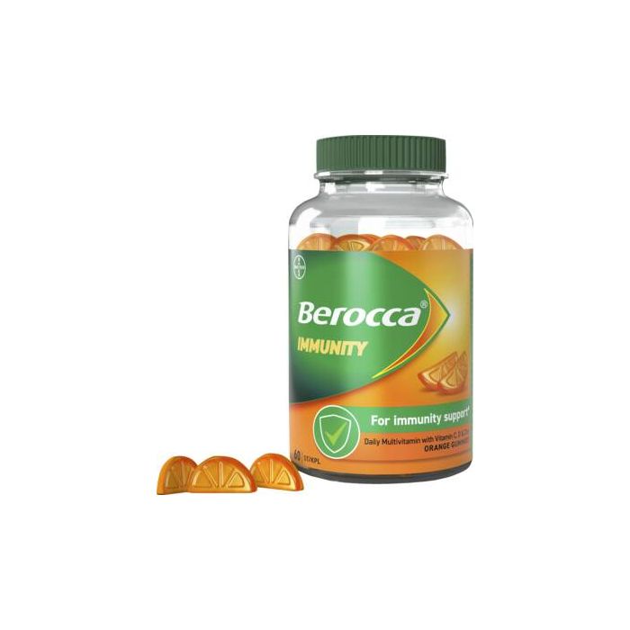 bayer_Berocca_Immunity_Gummies_pakkauskuva_pehmovitamiineilla_da72a95e_a812_4612_9997_3a0bc5d1b89a