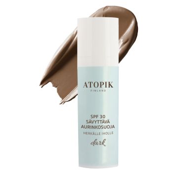 ATOPIK SÄVYTTÄVÄ AURINKOSUOJA SPF30 DARK 30ML