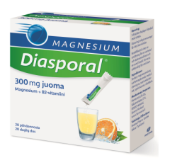 Diasporal magnesium 300 annospussi 20 kpl