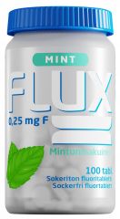 Flux Mint fluoritabletti 250 mikrog 100 sugtabletter, 36 g
