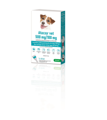 ATAXXA VET paikallisvaleluliuos 500/100 mg koiralle yli 4 kg-10 kg 1 ml