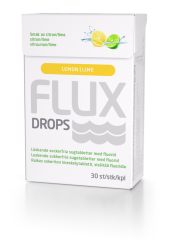 Flux Drops imeskelytabletti sitruuna-lime 30 kpl