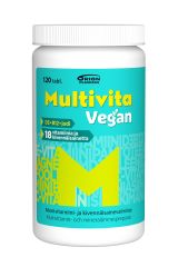Multivita Vegan monivitamiiniI 120 kpl