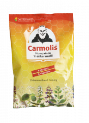 Carmolis Hunaja Kurkkukaramelli 75 g