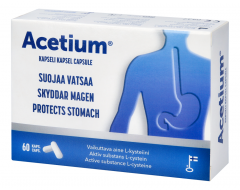 Acetium 100 mg kaps 60 kpl