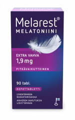 Melarest 1,9 mg Pitkävaikutteinen 90 tabl