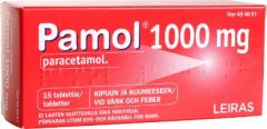 PAMOL 1000 mg tabl 15 fol